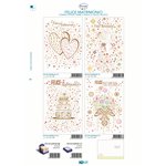 Biglietti Cecami 25 Matrimonio / Nozze FE10143FM/12 12pz.