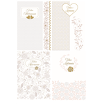 Biglietti Cecami 25 Matrimonio / Nozze p/soldi FE10185/PS 12 pz.