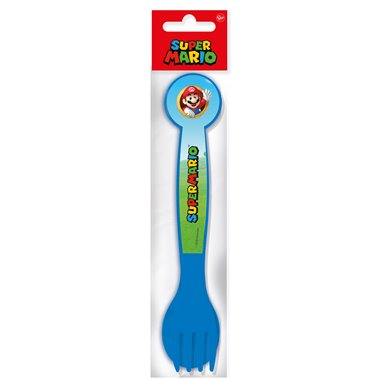 Stor Set Posate Cucchiaio e Forchetta Super Mario 21417