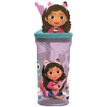 Stor Bicchiere 3D e cannuccia 360 ml. Gabby 21266