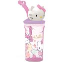 Stor Bicchiere 3D e cannuccia 360 ml. Hello Kitty 81766