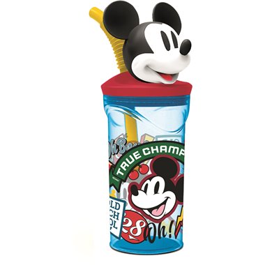 Stor Bicchiere 3D e cannuccia 360 ml. Mickey  81166