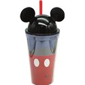 Stor Bicchiere 3D e cannuccia 535 ml. Mickey  59044