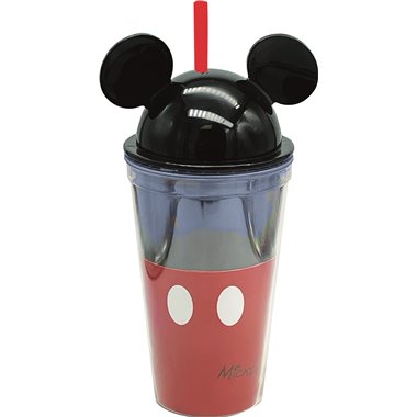 Stor Bicchiere 3D e cannuccia 535 ml. Mickey  59044