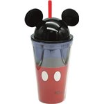 Stor Bicchiere 3D e cannuccia 535 ml. Mickey  59044