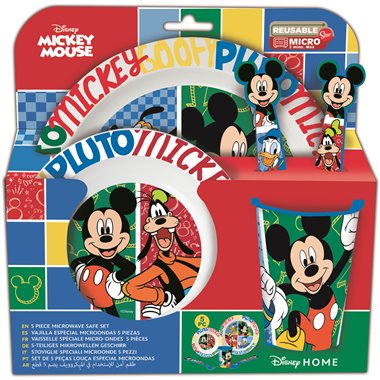 Stor Set Pappa 5 pezzi Mickey 81150
