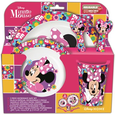 Stor Set Pappa 5 pezzi Minnie 81250