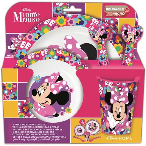 Stor Set Pappa 5 pezzi Minnie 81250