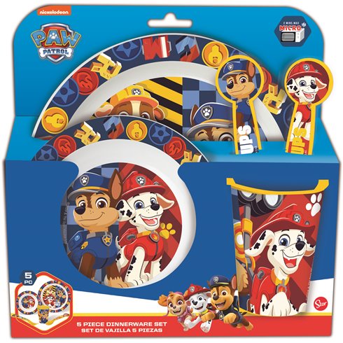 Stor Set Pappa 5 pezzi Paw Patrol Boy 81650