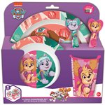 Stor Set Pappa 5 pezzi Paw Patrol Girl 81850
