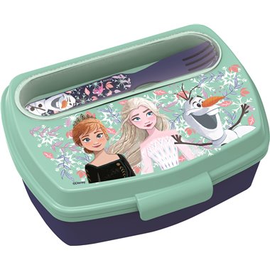 Stor Porta Merenda e posate Frozen  81009