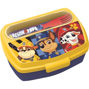 Stor Porta Merenda e posate Paw Patrol  81609