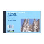 DU Blocco Ricevute generiche 10x16