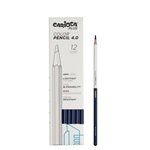 Carioca Plus Color Pencil 02 Deep Blue 12pz.