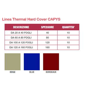 Unicover Hard A4 Capys 07 Beige 120 ff. 10 pz.