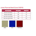 Unicover Hard A4 Capys 09 Bordeaux 40 ff. 10 pz.