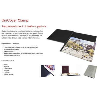 Unicover Clamp Hard A4P Cover Legno 007 Forest 10 pz