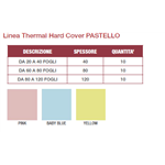 Unicover Hard A4 Soft Touch 16 Yellow 40 ff 10 pz.