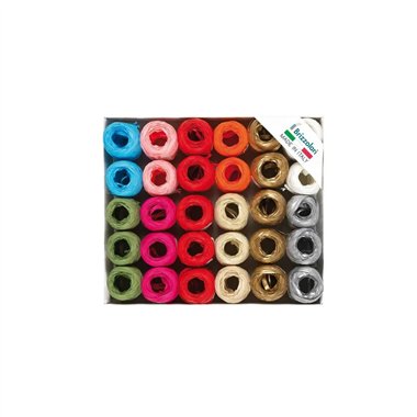 Nastrini Metallizzati 6870 Ovine  5x20 mt. Ass. 00 30 pz.