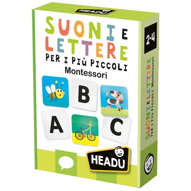 Headu 25 Suoni e Lettere per i più Piccoli Montessori
