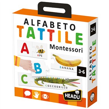 Headu 25 Alfabeto Tattile Montessori