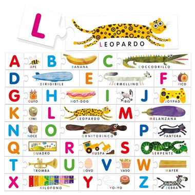 Headu 25 Alfabeto Tattile Montessori