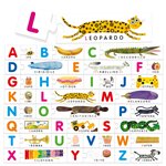 Headu 25 Alfabeto Tattile Montessori
