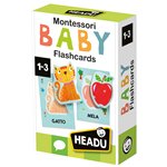 Headu 25 Baby Flashcards Montessori