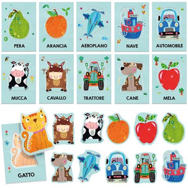 Headu 25 Baby Flashcards Montessori