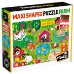 Headu 25 Maxi Shaped Puzzle Farm