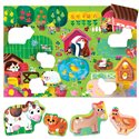 Headu 25 Maxi Shaped Puzzle Farm
