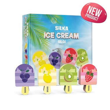 Gomme Silka TPR Ice Cream 36 pz. ART.1042