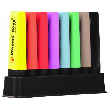 Evidenziatori Stabilo Boss Original  Desk  8 pz.