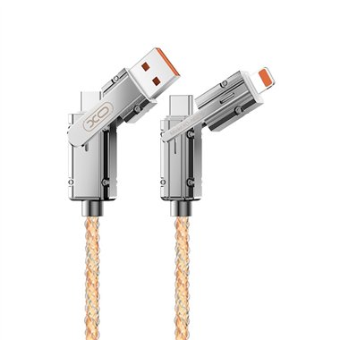 TF Cavo XO NB276 Lightning+Type-C+USB-A+USB-C 60 W