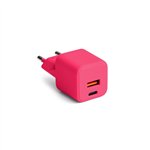 TF Caricatore Colorum USB-A USB-C 30W Magenta