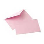 Biglietti e buste Visita F.to 9 Blasetti Rosa 100+100