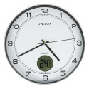 Orologio Unilux Tempus Diam.30 cm. Quarzo Grigio