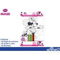 Album da Colorare 20x29 Minnie + pastelli a cera