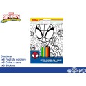 Album da Colorare 20x29 Spidey + pastelli a cera