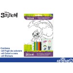 Album da Colorare 20x29 Stitch B + pastelli a cera