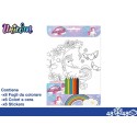 Album da Colorare 20x29 Unicorn + pastelli a cera