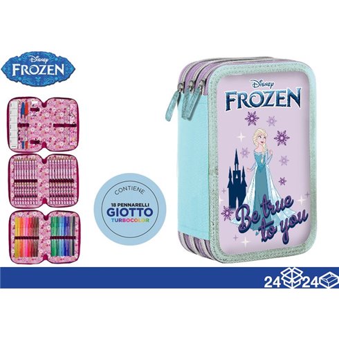 Be Smart Astuccio triplo frozen 18+18 giotto