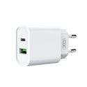 TF Caricatore XO a muro CE02A PD 20W USB/Type C + 2 Cavi