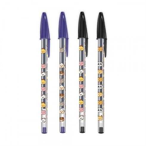 Bic Cristal Decor Kawaii
