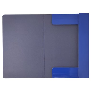Cartelle con elastico Memotak Standard 26x17 Blu 50 pz.