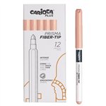 Carioca Plus Pennarelli Prisma 12 pz. Salmon Pink