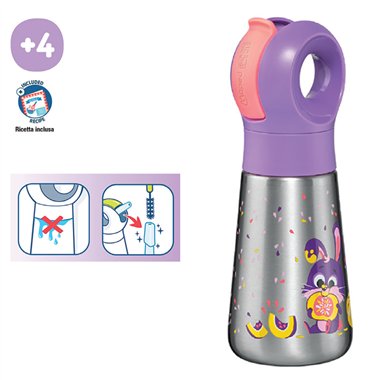 Maped Picnik Borraccia Acciaio 350 ml Rabbit 873002