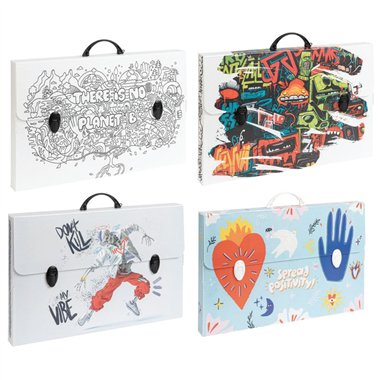 Valigetta Favorit Design Smart 2 ch. 37x27x8 assortite