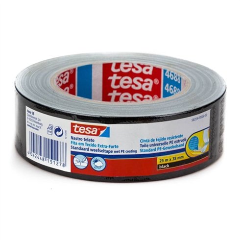 Nastro Adesivo tela Tesa 38x25 Nero