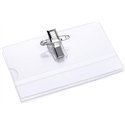 Porta Pass Pvc semirigido con spilla 91x64 50 pz.